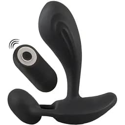 Стимулятор простаты Rebel RC Two Spot 11 см (черный)