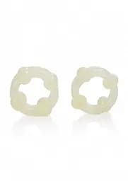 Ерекційні кільця Island Rings Double Stacker (світиться у темряві) California Exotic Novelties 12740 98650