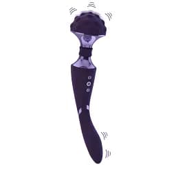 Вібромасажер Vive Shiatsu Bendable Massager Wand 28.6 см (фіолетовий) - мініатюра 7