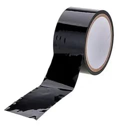 Скотч для бондажу БДСМ-аксесуар для сміливих експериментів Чорний K0094-1