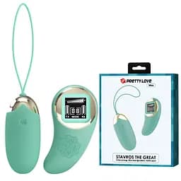 Віброяйце PRETTY LOVE Mina-10 vibration functions 9 speed levels, Wireless remote control PRETTY LOVE BI-014362W-LED-1 98597 - мініатюра 4