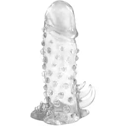 Насадка на пеніс Baile Brave Man 13 см прозорий