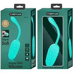 Виброяйцо Pretty Love Marina 19.7 см бирюзовый