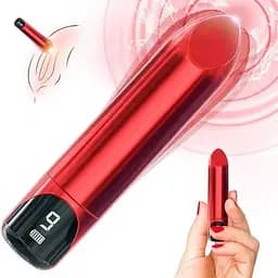 Кліторальний вібратор для жінок Satisfyer Lipstick 9 режимів Червоний - мініатюра 1