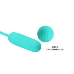 Віброяйце м'ятне Pretty Love Joyce Vibrating Egg - мініатюра 5