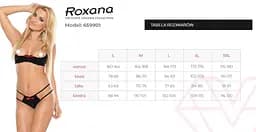 Комплект білизни Roxana 6599 L чорний - мініатюра 4