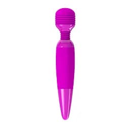 Вібромасажер Pretty Love Flirtacious Wand Purple - мініатюра 6