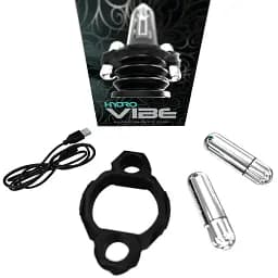 Комплект для вибротерапии с гидропомпой Bathmate Hydro Vibe - мініатюра 2