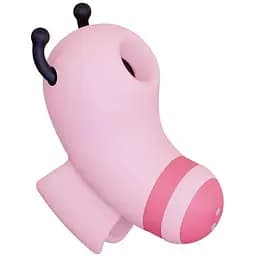 Вакуумний стимулятор з мікрострумами CuteVibe Beebe Pink на палець - мініатюра 4