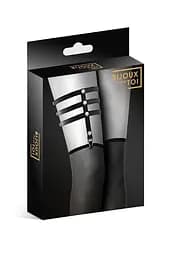 Гартер на ногу Bijoux Pour Toi - 3 THONGS Black Bijoux Pour Toi SO2219 100720 - мініатюра 2