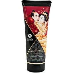 Съедобный массажный крем Shunga Kissable Massage Cream - Sparkling Strawberry Wine (200 мл)