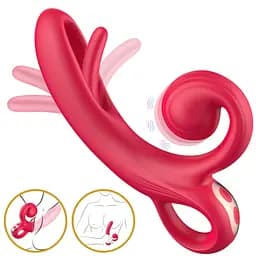 Вібратор Erospace Sweet Play Tongue Flipping Vibrator A4 - мініатюра 7