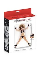 Фиксатор рук и ног для кровати Fetish Tentation Ankle and Wrist Straps for Bad Fetish Tentation SO3743 91387