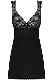 Комплект Obsessive Donna Dream babydoll (Чорний, XS/S) Obsessive 99182 96949 - мініатюра 3