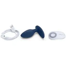 Анальна смарт-вібропробка We-Vibe Ditto Moonlight Blue з пультом ДУ - мініатюра 10