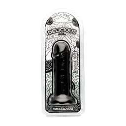 Фалоімітатор з ароматом лакриці - Toyz4lovers Delicious Dildo Liquorice, 15 см
