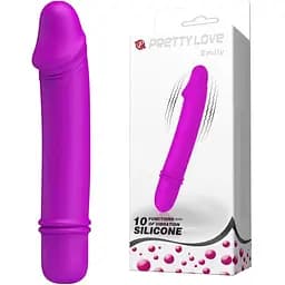 Вибратор Pretty Love Emily 12.7 см фиолетовый