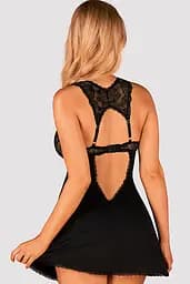 Комплект Obsessive Donna Dream babydoll (Чорний, XS/S) Obsessive 99182 96949 - мініатюра 2