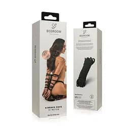 Мотузка для Кінбаку (Шибарі) Bedroom Fantasies Kinbaku Rope (10 м) - мініатюра 7