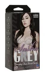 Мастурбатор з вібрацією Doc Johnson Sasha Grey Ultraskyn Vibrating Deep Throat Sucker Doc Johnson SO1588 23674 - мініатюра 2