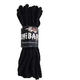 Хлопковая веревка для Шибари Feral Feelings Shibari Rope, 8 м черная