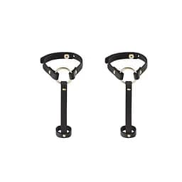 Пара браслетів на зап'ясті та палець Bijoux Indiscrets MAZE Hand Bracelet Harness Black Bijoux Indiscrets B0240; SO2679 95319