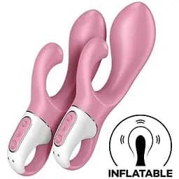 Вібратор-кролик Satisfyer Air Pump Bunny 2 - мініатюра 2