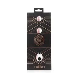 Вагінальні кульки Rosy Gold Nouveau Kegel Balls, 2.8 см, золотистий - мініатюра 3