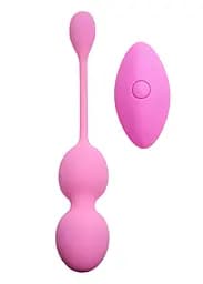 Вагінальні кульки Boss Series Vibrating Kegel Balls 19 см (рожевий) - мініатюра 7
