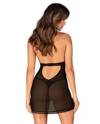 Комплект білизни Obsessive Medilla XL/2XL чорний - мініатюра 2