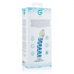 Скляний дилдо Gildo Glass Dildo No. 1 - мініатюра 6