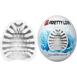 Мастурбатор яйцо Pretty Love Pleasure Egg III белый