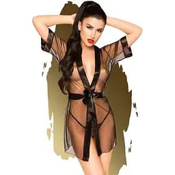 Комплект білизни Penthouse Lingerie Midnight Mirage S-L чорний