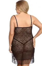 Сексуальна сукня Anais Geali 3XL/4XL чорний - мініатюра 2