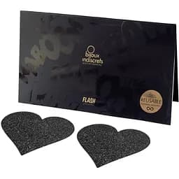 Украшение на соски Bijoux Indiscrets Flash Heart One size