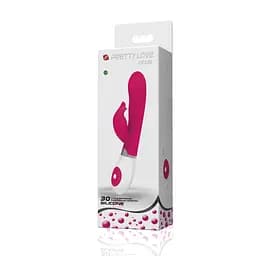 Вібратор зі стимулятором клітора Pretty Love Felix Baile 6603BI0328 24282 - мініатюра 2