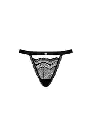 Трусики Obsessive Isabellia L/XL чорний - мініатюра 7