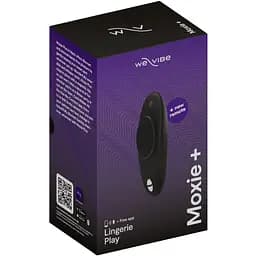 Смарт-вібратор у трусики We-Vibe Moxie+ Satin Black - мініатюра 3
