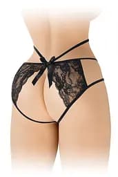 Трусики з відкритою попкою Fashion Secret Nadia Black Fashion Secret SO4061 94680 - мініатюра 2