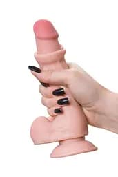 Фалоімітатор My Babe by RealStick My Honey 20 cm (тілесний) - мініатюра 10