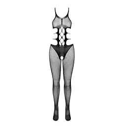 Еротичний бодістокінг Passion BS084 black One size - мініатюра 5