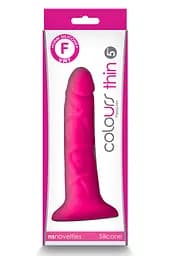 Фалоімітатор Colours Dual Density 5 Inch 15.8 см рожевий - мініатюра 3