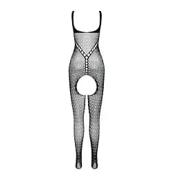 Бодістокінг з доступом до інтимних місць Passion BS078 black One size - мініатюра 6