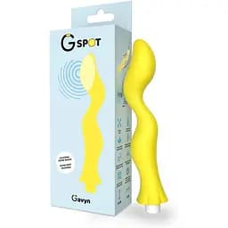 Вібратор для зони Cyber ​​Silicock G GAVYN жовтий G-Spot - мініатюра 5
