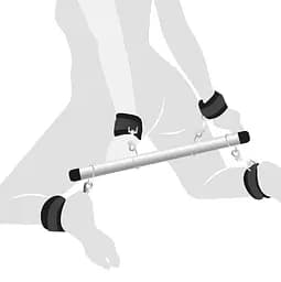Колодка-розпірка для рук та ніг Art of Sex - Bondage Soft Touch BDSM Spreader, колір чорний Art of Sex SO7523 94917 - мініатюра 3
