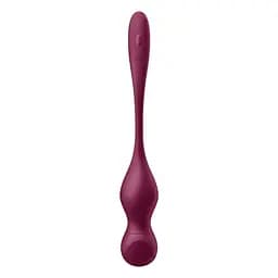 Вагінальні кульки Satisfyer Love Birds Vary, 22.2 бордовий - мініатюра 3