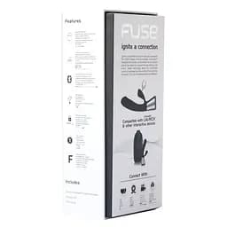 Інтерактивний вібратор-кролик OhMiBod Fuse for Kiiroo Black Kiiroo SO2907 90338 - мініатюра 3
