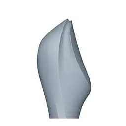 Вакуумний стимулятор клітора з вібрацією Satisfyer Curvy Trinity 3 сірий - мініатюра 4