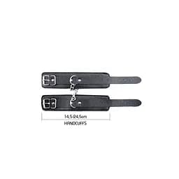 Набір БДСМ аксесуарів Alive Secret Desires Black BDSM Kit (8 pcs) - мініатюра 6