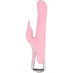 Вибратор-кролик Aphrovibe Rotating Missile Bunny 24 см светло-розовый